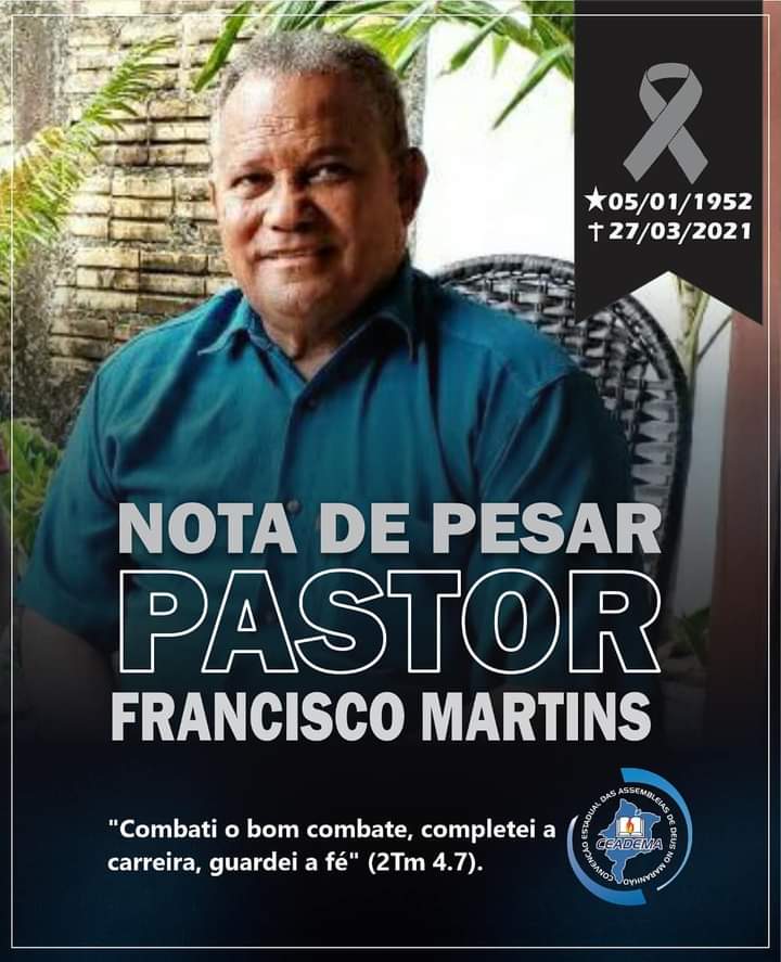 Nota de Pesar_Pr Francisco Martins